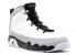 Air Jordan 9 Retro Bp Ps Barons Wolf Beyaz Siyah Gri 401811-116,ayakkabı,spor ayakkabı