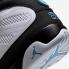 Air Jordan 9 Retro University כחול לבן שחור נעליים CT8019-140
