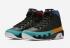 Nike Air Jordan Retro IX 9 Dream It Do It שחור אדום כחול צהוב ירוק 302370-065