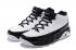 Nike Air Jordan 9 IX Retro Low Uomo Scarpe Bianco Nero 832822 102