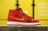 2019 Air Jordan 1 High Iron Man Rojo Blanco Oro Zapatos para hombre 555088-188