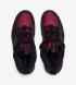 Air Jordan 1 High React Black Noble Red White Shoes AR5321-006