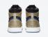 에어 조던 1 하이 줌 에어 CMFT 골드 레이저 블랙 블루 DQ0659-700, 신발, 운동화를