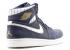 Air Jordan 1 復古 High Jeter 海軍風帆午夜金色金屬色 715854-402