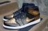 Air Jordan 1 Retro High OG Black Gold White Pantofi pentru bărbați 555088-090
