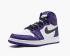 Air Jordan 1 Retro High OG GS Court Purple White 2.0 баскетболни обувки 575441-500