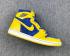Мужские туфли Air Jordan 1 Retro High OG Shadow Blue Yellow White 555088-025