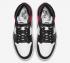 Air Jordan 1 para mujer Satin Black Toe White Varstiy Red CD0461-016