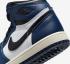 Jordan 1 Retro High Ogps FD1412-401 Navy Black White Sail Midnight