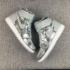 NOUVEAU DS 2017 Nike Air Jordan I 1 Retro Gris Camouflage Argent Femmes Chaussures