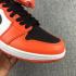 NOUVEAU DS 2017 Nike Air Jordan I 1 Retro Orange Noir Blanc Chaussures Pour Hommes