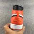 NOVO DS 2017 Nike Air Jordan I 1 Retro Orange Black White Men Sapatos