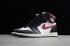 Мужские кроссовки Nike Air Jordan 1 High Black White Gym Red 550888-061