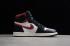 Nike Air Jordan 1 High Preto Branco Ginásio Vermelho Mens Sapatos 550888-061