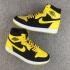 Nike Air Jordan 1 New Love OG Retro Jagung Kuning Hitam Sepatu Basket Pria 554725-035
