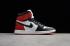Nike Air Jordan 1 Retro Yüksek OG Siyah Toe 2016 Siyah Beyaz Varsity Kırmızı 555088-125 .