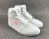 Баскетбольные кроссовки Nike Air Jordan 1 Retro High White Pink 832596-027