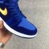 Unisex topánky Nike Air Jordan 1 Retro Velvet Royal Blue Gold 832596-004