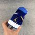 Туфли унисекс Nike Air Jordan 1 Retro Velvet Royal Blue Gold 832596-004