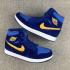 Nike Air Jordan 1 Retro Velvet Royal Blue Gold unisex schoenen 832596-004