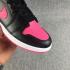 Nike Air Jordan 1 復古黑色粉紅色女式籃球鞋