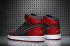 Nike Air Jordan 1 Wool Retro Noir Rouge Chaussures Homme