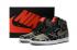 Nike Air Jordan I 1 Retro Chaussures de basket-ball Hot Wolf Gris Noir