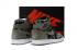 Nike Air Jordan I 1 Retro Chaussures de basket-ball Hot Wolf Gris Noir