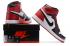 Nike Air Jordan I 1 Retro Basketball Shoes Red Black White