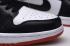 Nike Air Jordan I 1 Retro hoge schoenen leer wit zwart rood 555088-184