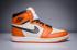 Nike Air Jordan I 1 Retro High Chaussures Sneaker Basketball Homme Bright Orange 555088-113