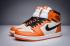 Nike Air Jordan I 1 Retro High Shoes Sneaker Basketball Férfi Bright Orange 555088-113