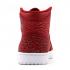 Nike Air Jordan I 1 Retro Sepatu Tinggi Sneaker Basket Pria Retak Merah