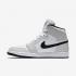 Nike Air Jordan I 1 Retro High Schuhe Sneaker Basketball Herren Risse Weiß Grau
