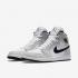 Nike Air Jordan I 1 Retro High Chaussures Sneaker Basketball Homme Cracks Blanc Gris