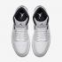 Nike Air Jordan I 1 Ретро Высокие кроссовки Баскетбольные мужские трещины Белый Серый