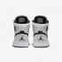 Nike Air Jordan I 1 Retro Sepatu Tinggi Sneaker Basket Pria Retak Putih Abu-abu