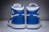 Nike Air Jordan I 1 Retro High Shoes Баскетбольные мужские кроссовки белого и темно-синего цвета