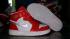 Nike Air Jordan I 1 Retro Enfant Chaussures De Basket-ball Rouge Argent Chaud