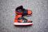 Nike Air Jordan I 1 Retro Kid Shoes Musta punainen 575441