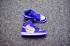 Nike Air Jordan I 1 Retro Kid Topánky Modré Biele zlato 575441