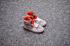 Nike Air Jordan I 1 Retro kinderschoenen wit zilver rood 575441