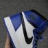 Nike Air Jordan I 1 Retro Uomo Scarpe da basket Blu Bianco Nero 555088-403
