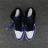 Nike Air Jordan I 1 Retro Heren Basketbalschoenen Blauw Wit Zwart 555088-403