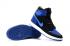 Nike Air Jordan I 1 Retro Hombres Zapatos De Baloncesto Flyknit Azul Negro 919704-006