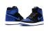 รองเท้าบาสเก็ตบอล Nike Air Jordan I 1 Retro Flyknit Blue Black 919704-006