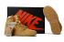 รองเท้าบาสเก็ตบอล Nike Air Jordan I 1 Retro Men Wheat All 555088-710