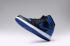 Nike Air Jordan I 1 Retro Mens נעלי עור שחור כחול 555088 085