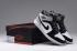 Nike Air Jordan I 1 Retro férfi cipőt bőr fekete szürke 555088 104