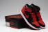 Nike Air Jordan I 1 Retro Mens Shoes Couro Preto Vermelho Branco 555088-023